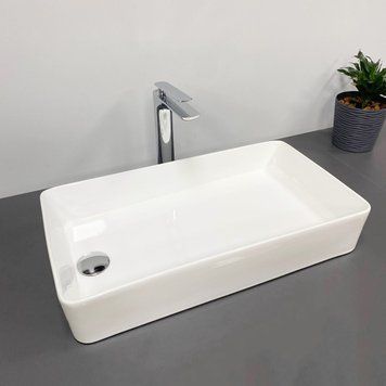 Умывальник (раковина) VBI VELLETRI M WHITE накладной VBI-015901 фото