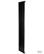 Вертикальний дизайнерський радіатор опалення TM ARTTIDESIGN Livorno 5/1600 чорний 6171 фото 2