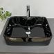 Умивальник (раковина) VBI FORLI BLACK GLOSSY накладний VBI-011106 фото 1