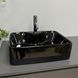 Умивальник (раковина) VBI FORLI BLACK GLOSSY накладний VBI-011106 фото 5