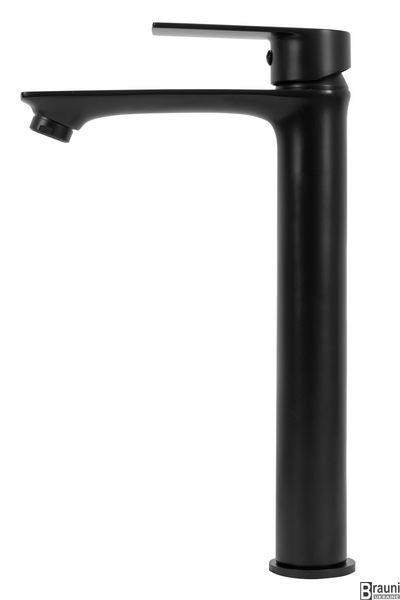 Смеситель для раковины (умывальника) REA MAYSON BLACK черный высокий REA-B5102 фото