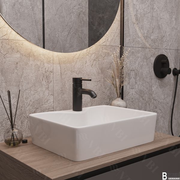 Умивальник (раковина) VBI FORLI WHITE накладний VBI-011100 фото