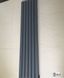 Вертикальный дизайнерский радиатор отопления ТМ ARTTIDESIGN Terni 6/1800 серый 5547 фото 3