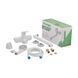 Смеситель для ванны Plamix Lucas-006 EURO SET White со шлангом, лейкой и кронштейном (PM0709) PM0709 фото 6