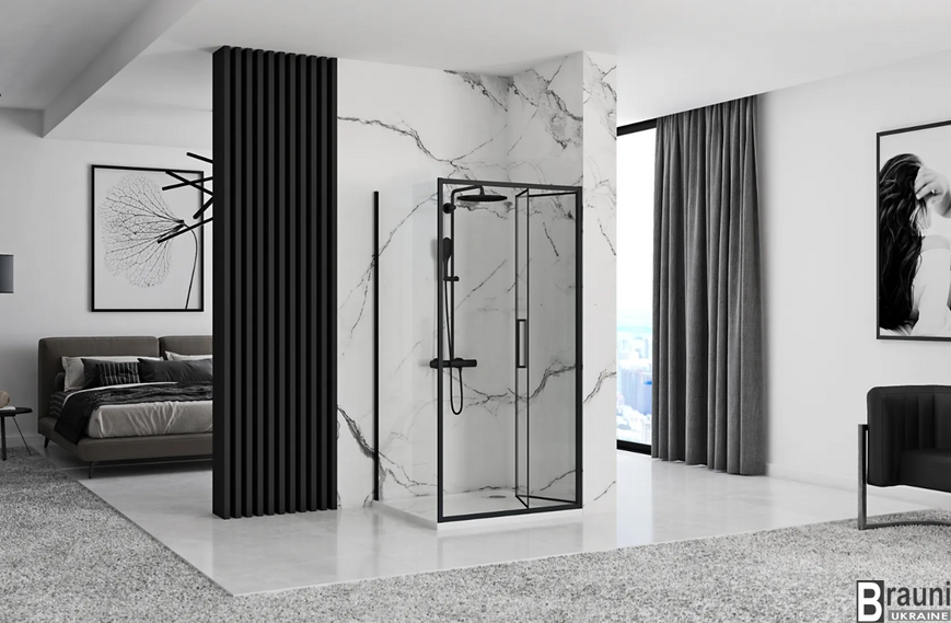 Кутова душова кабіна REA RAPID FOLD 100x100 REA-K6423 + REA-K6420 фото