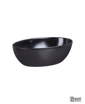 Раковина-чаша Leo 45х30,5 cm Matt black 5764 фото