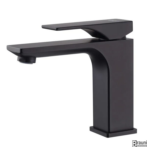 Смеситель для умывальника (раковины) KOER KB-10010-05, черный KR3479 фото
