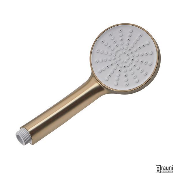 Душевая колонна со смесителем  для ванны Zerix Rex-009-J Brushed Gold матове золото ZX6125 фото