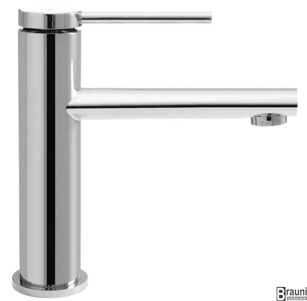 Смеситель для раковины (умывальника) REA OVAL CHROME хром низкий REA-B6514 фото