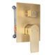 Душова система REA MOBY BRUSHED GOLD + BOX прихованого монтажу REA-P2403 фото 3