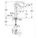 Однорычажный смеситель для раковины XL-Size Grohe Essence (24170001) 24170001 фото 3
