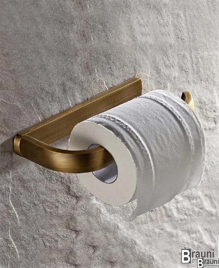 Тримач туалетного паперу Line 605BR бронза 2158 фото