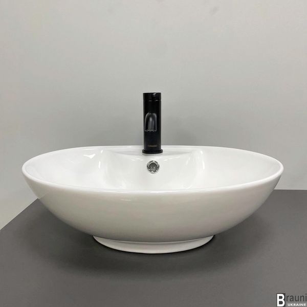Умивальник (раковина) VBI CAROVILLI S WHITE накладний VBI-015507 фото