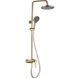 Душевая колона REA REBEL BRUSHED GOLD матовое золото с изливом REA-P2414 фото 5
