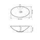 Умивальник (раковина) VBI CAROVILLI S WHITE накладний VBI-015507 фото 4