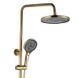 Душевая колона REA REBEL BRUSHED GOLD матовое золото с изливом REA-P2414 фото 3