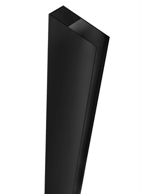 Удлинительный профиль REA MOLIER BLACK для кабин/дверей черный REA-K6000 фото