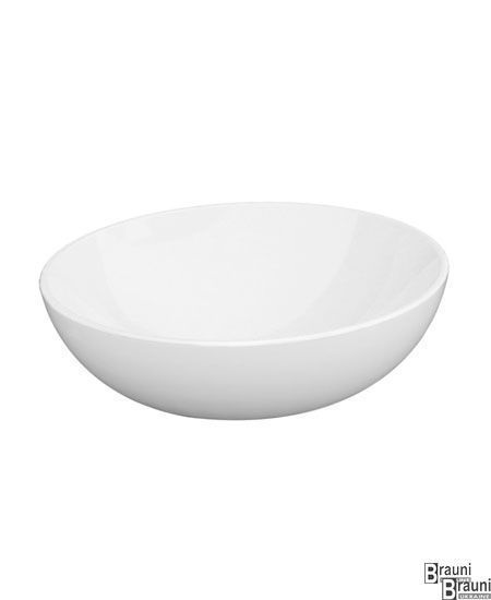 Умивальник на стільницю Round 0101-9456 білий 2955 фото