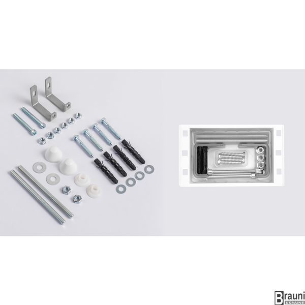 Комплект установочный для унитаза Koer KT-0401 (без панели смыва) KR5166 фото