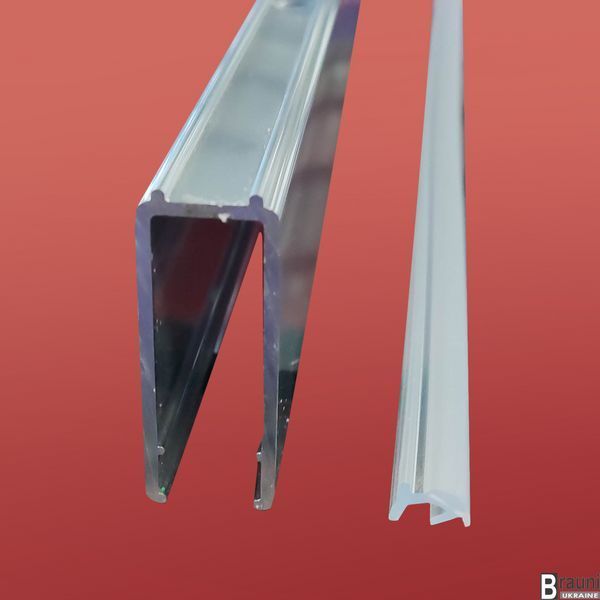 Душова перегородка Koer SR SP01-120x200-TR-01 Walk-In прозоре скло Easy Clean 8мм, хром (KR5394) KR5394 фото