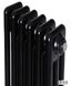 Вертикальный дизайнерский радиатор отопления TM ARTTIDESIGN Bari II 6/1800 черный матовый 5551 фото 3
