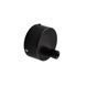 Декоративная чашка Mixxus TCC-01 BLACK (круглая) для маскировки кабеля, черная MI6638 фото 1