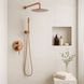 Душевая система Omnires Y brushed copper матовая медь 3535 фото 3