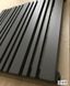 Горизонтальний дизайнерський радіатор опалення «Lucca 13/550» Колір сірий матовий 5461 фото 4