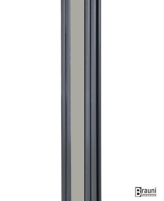 Вертикальный дизайнерский радиатор отопления TM ARTTIDESIGN Rimini || Z 4/1800 серый матовый 5558 фото