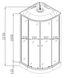 Бокс душовий з гідромасажем Mixxus STRONG SBH02-90x90x215-GR SATIN низький піддон (MI6891) MI6891 фото 32