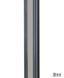Вертикальний дизайнерський радіатор опалення TM ARTTIDESIGN Rimini || Z 4/1800 сірий матовий 5558 фото 1