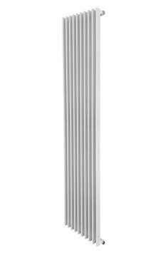 Вертикальний дизайнерський радіатор опалення ARTTIDESIGN Pesaro 10/1800/360/50 білий матовий PE.10.180.36.5.W фото