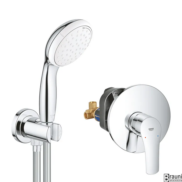 Набор для душа (33556003+26406001) Grohe Eurosmart UA33556002 (UA33556002) UA33556002 фото