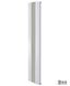 Вертикальный дизайнерский радиатор отопления TM ARTTIDESIGN Rimini || Z 4/1800 белый матовый 5559 фото 1
