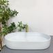 Умывальник (раковина) VBI VERONA 70 SMOKE BLUE накладной VBI-011307 фото 3