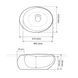 Умивальник (раковина) VBI RICCIA LIGHT STONE GLOSSY накладний VBI-017202 фото 4