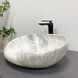 Умивальник (раковина) VBI RICCIA LIGHT STONE GLOSSY накладний VBI-017202 фото 2