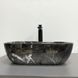 Умивальник (раковина) VBI RAVENNA BLACK OPAL GLOSSY накладний VBI-011225 фото 4