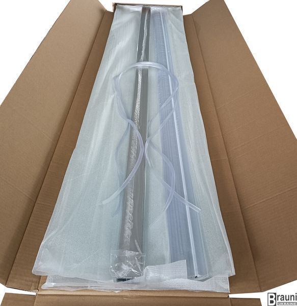 Бокс душовий з гідромасажем Mixxus STRONG SBH01-90x90x215-FB SATIN з високим піддоном (MI6888) MI6888 фото