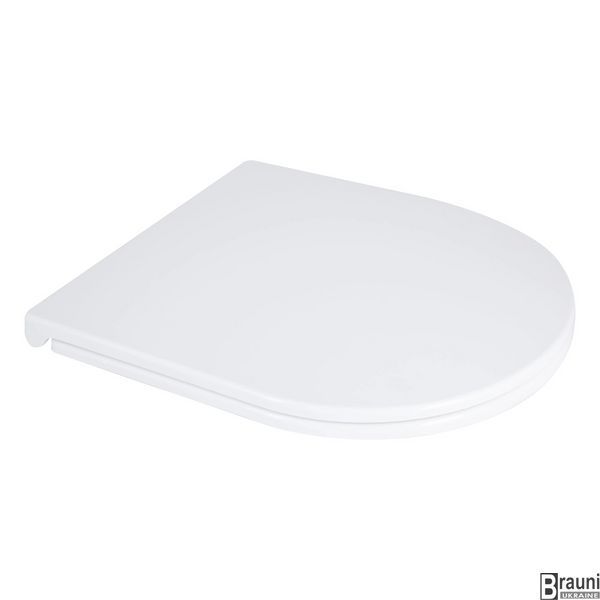 Унітаз компакт Mixxus BEVEL-0405-R 60х37х80 змив RIMLESS (безободковий) MI6728 фото