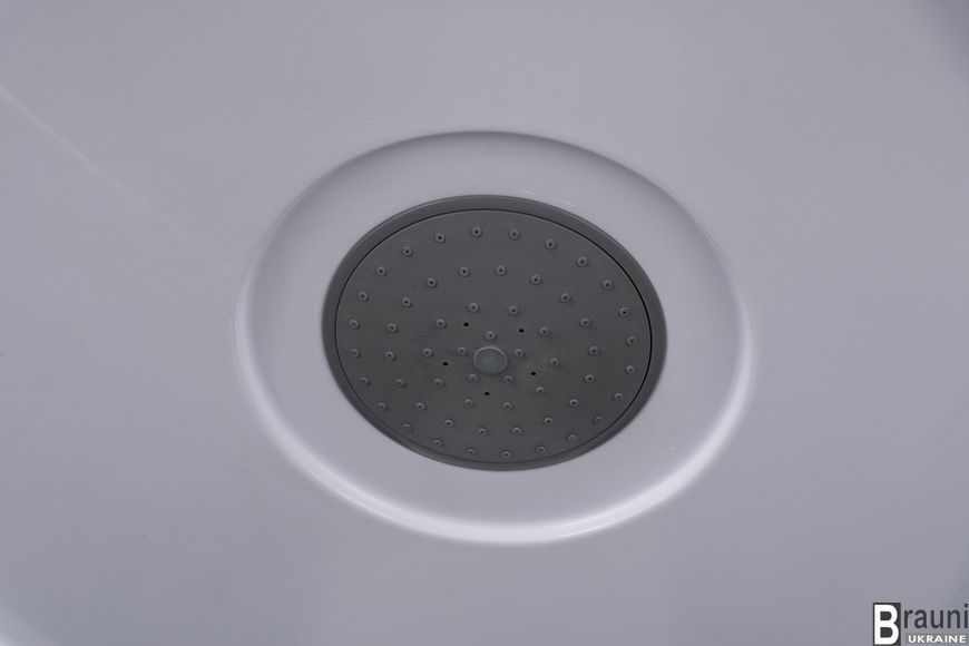 Бокс душовий з гідромасажем Mixxus STRONG SBH01-90x90x215-FB SATIN з високим піддоном (MI6888) MI6888 фото