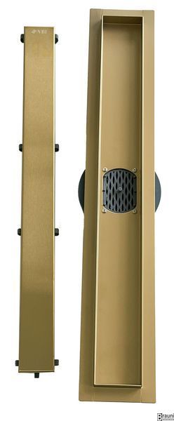 Трап для душу VBI FORT 2в1 50 BRUSHED GOLD VBI-060105BG фото