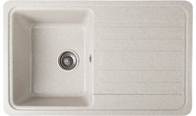 Кухонна мийка  Regula 76х46 Gri з крилом для сушки посуду RO410656 фото