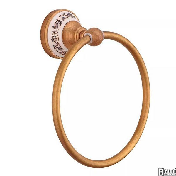 Бронзовое кольцо для полотенец в ванную комнату под бронзу аксессуары набор