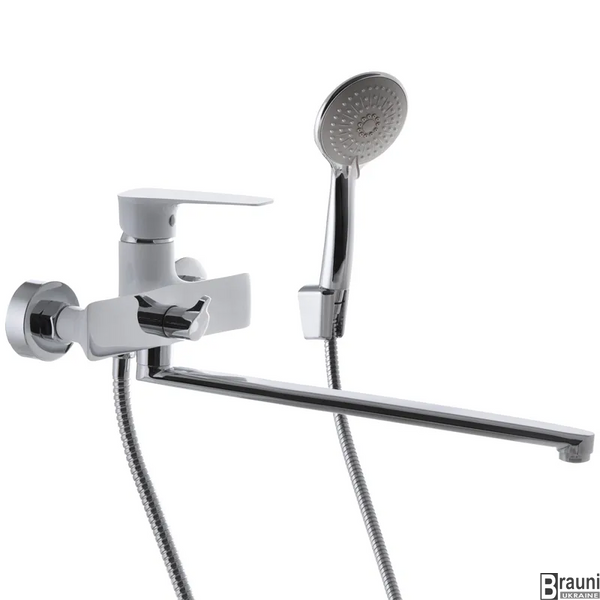 Змішувач для ванни Mixxus Premium Eva 006 Euro Білий (MI5813) MI5813 фото