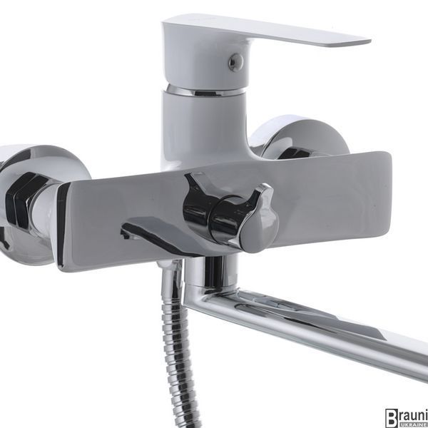 Змішувач для ванни Mixxus Premium Eva 006 Euro Білий (MI5813) MI5813 фото