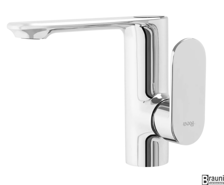 Смеситель для раковины (умывальника) REA MILS LCD CHROME хром низкий REA-B2000 фото