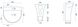 Умывальник (раковина) напольный RITA SLIM 48х42 монолитный белый REA-U9901 фото 6