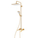 Душова колона зі змішувачем GAUDI 009-J BRUSHED GOLD матове золото HB9584 фото 9