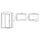 Душевая кабина без поддона Mixxus Premium DIVERSE SC03-120x80x195-TR Chrome прозрачное стекло 6мм ( MI6867 фото 11